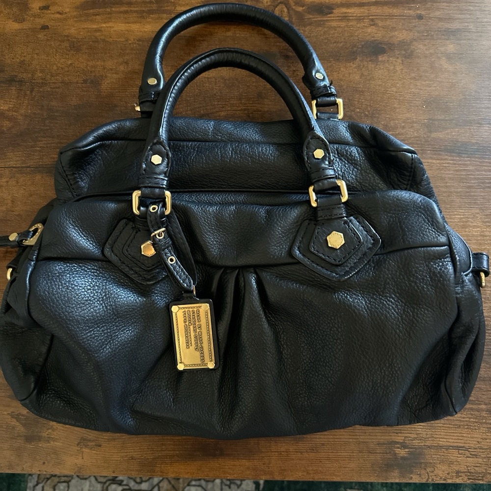 Marc Jacobs Groove Black Leather Women's Bag
